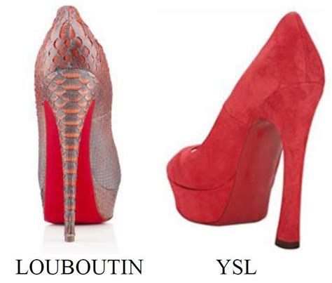 christian louboutin v ysl.